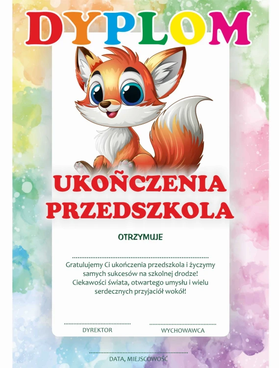 Dyplomy Przedszkolaka liski 2.jpg