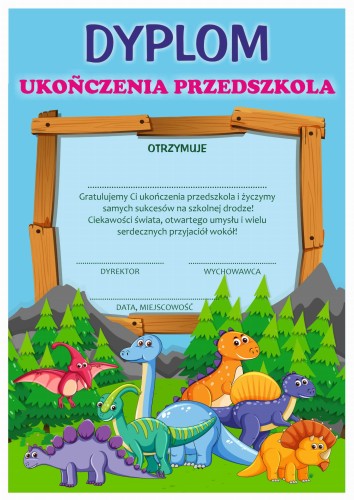 Dyplomy Przedszkolaka ogólny dinozaury 2.jpg