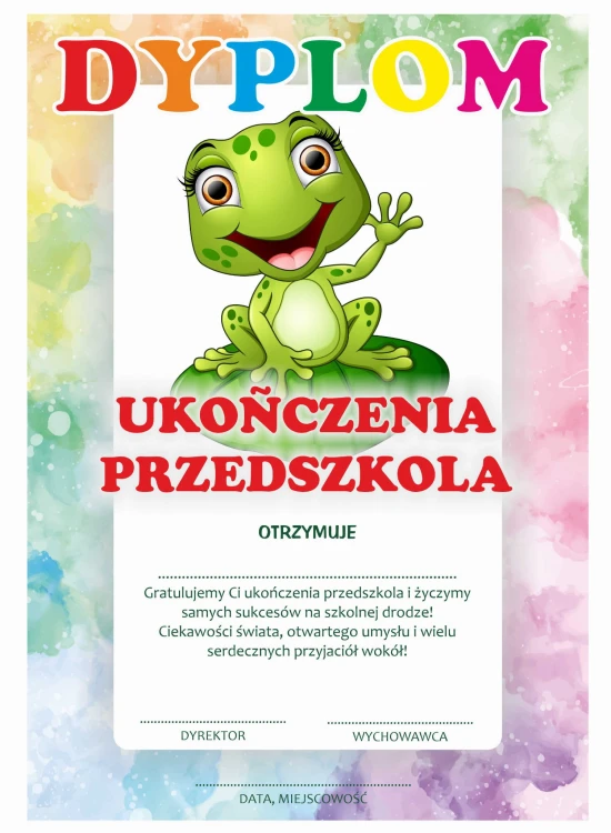 Dyplomy Przedszkolaka żabki 1.jpg