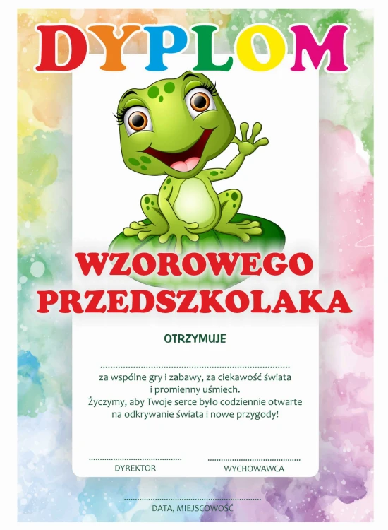 Dyplomy Przedszkolaka żabki 2.jpg