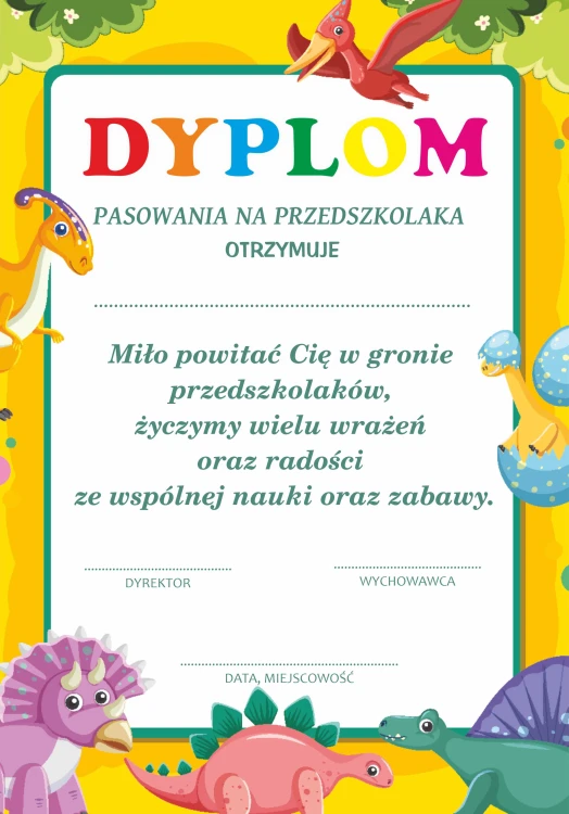 Dyplom pasowania na przedszkolaka- dino, 04.jpg
